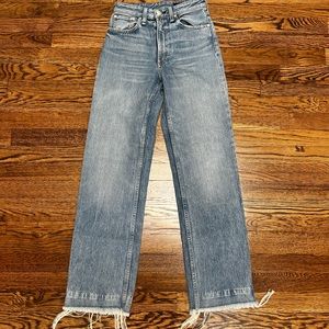 Rag & bone Ruth super high straight leg